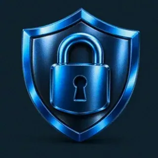 Shield with padlock — A Big Candy