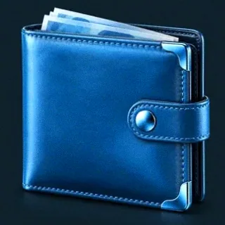Leather wallet — A Big Candy