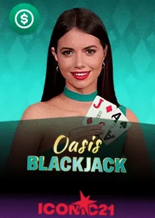 Oasis Blackjack live game cover