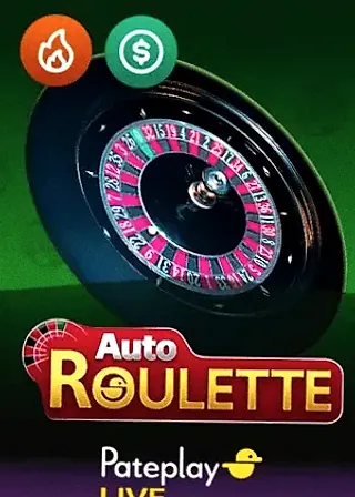 Auto Roulette live game cover