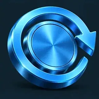 Gold circular arrow — A Big Candy