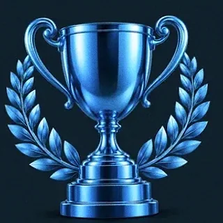 Gold trophy cup — A Big Candy