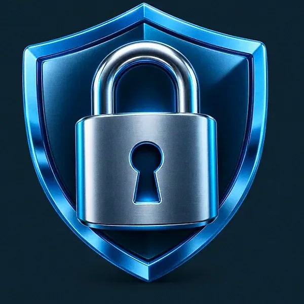 Shield with padlock — A Big Candy