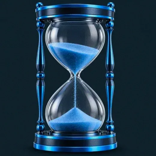 Ornate hourglass — A Big Candy