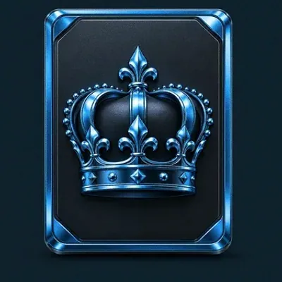Crown emblem card — A Big Candy